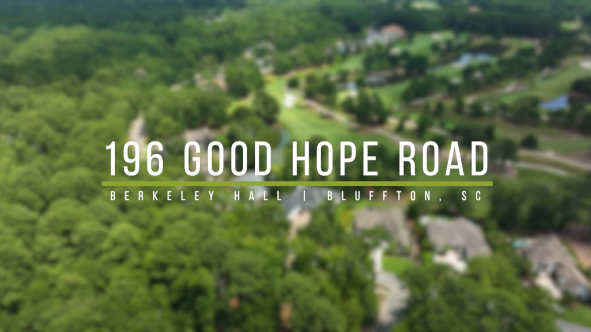 196 Good Hope Road Berkeley Hall Bluffton, SC on Vimeo