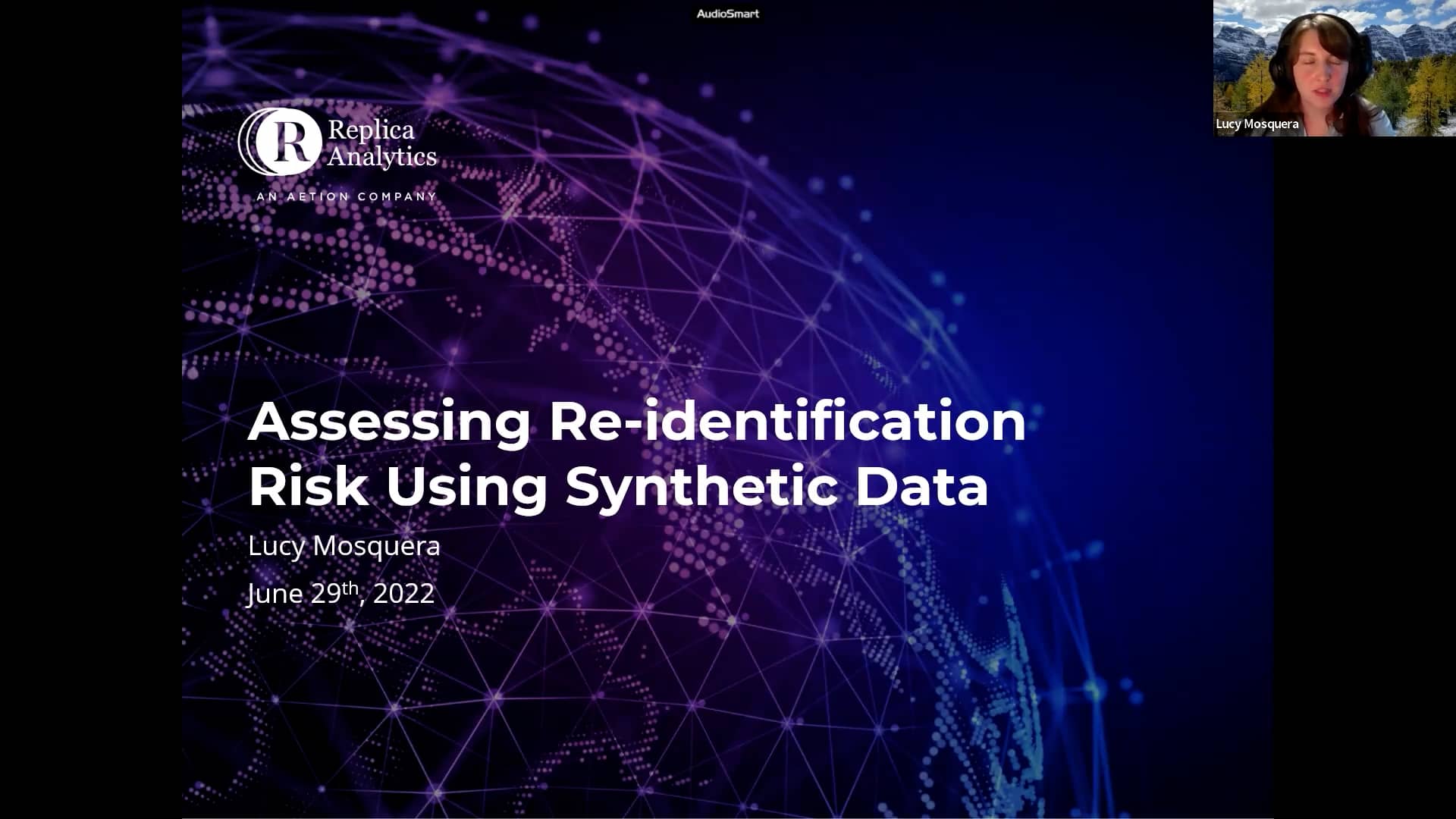 Assessing Re-identification Risk Using Synthetic Data on Vimeo