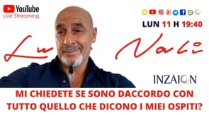 MI CHIEDETE SE SONO DACCORDO CON TUTTO QUELLO CHE DICONO I MIEI OSPITI? Luca Nali