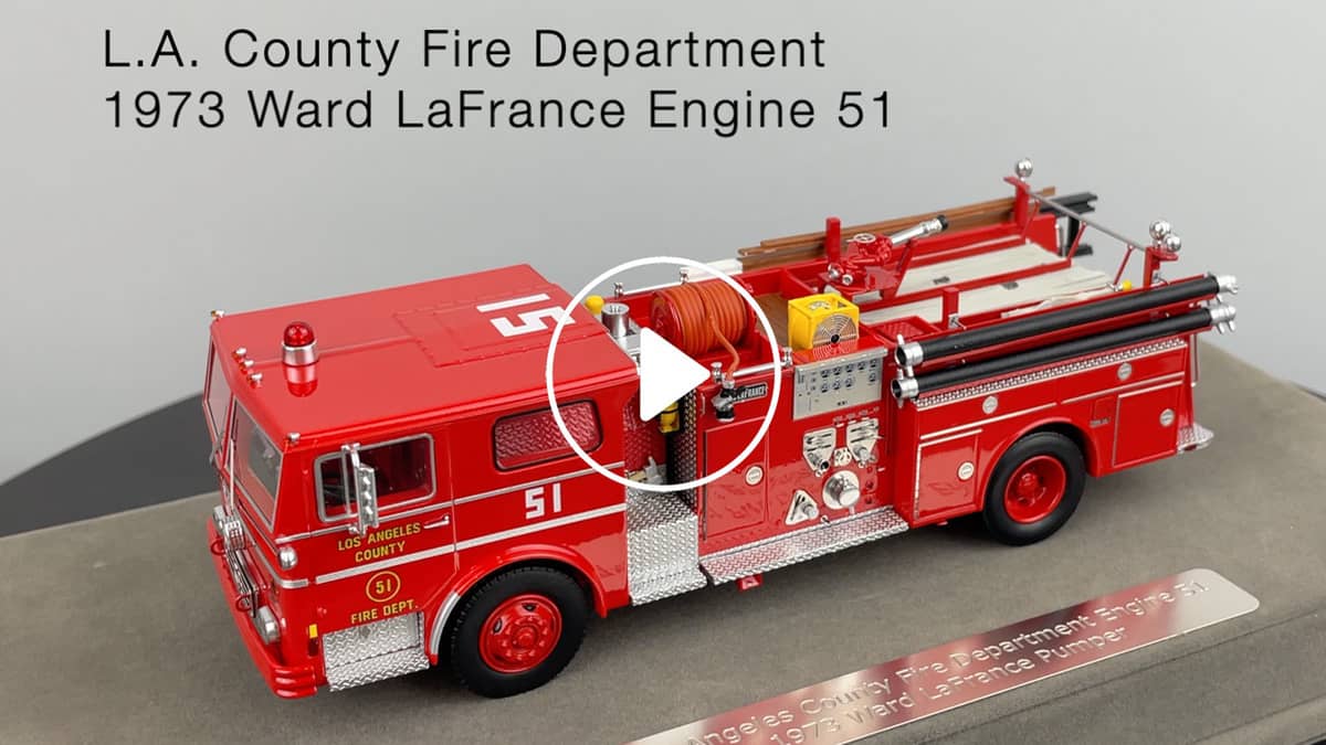 L.A. County Fire Department 1973 Ward LaFrance Engine 51 on Vimeo