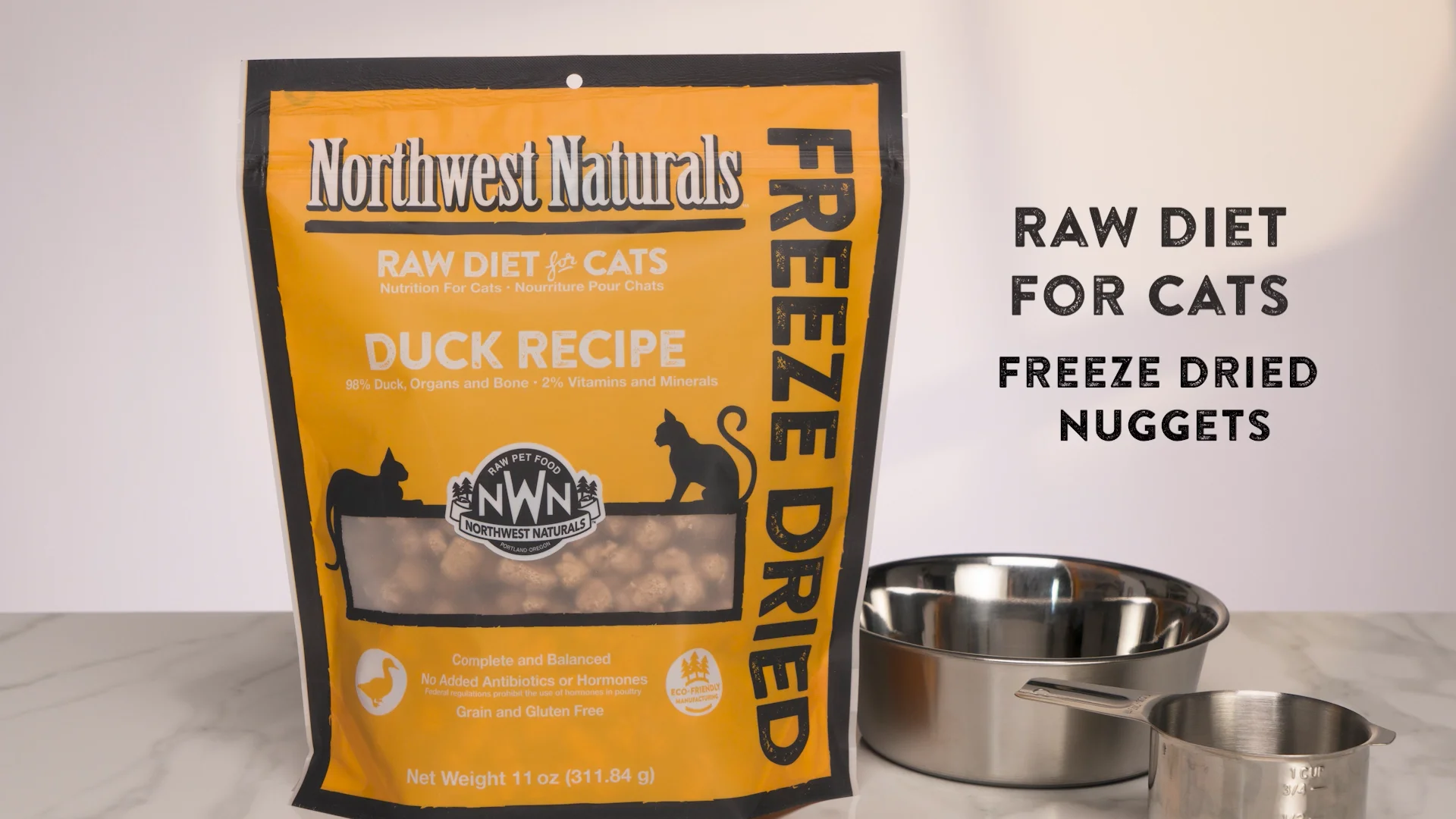 Freeze Dried Nibbles Cat Duck Recipe