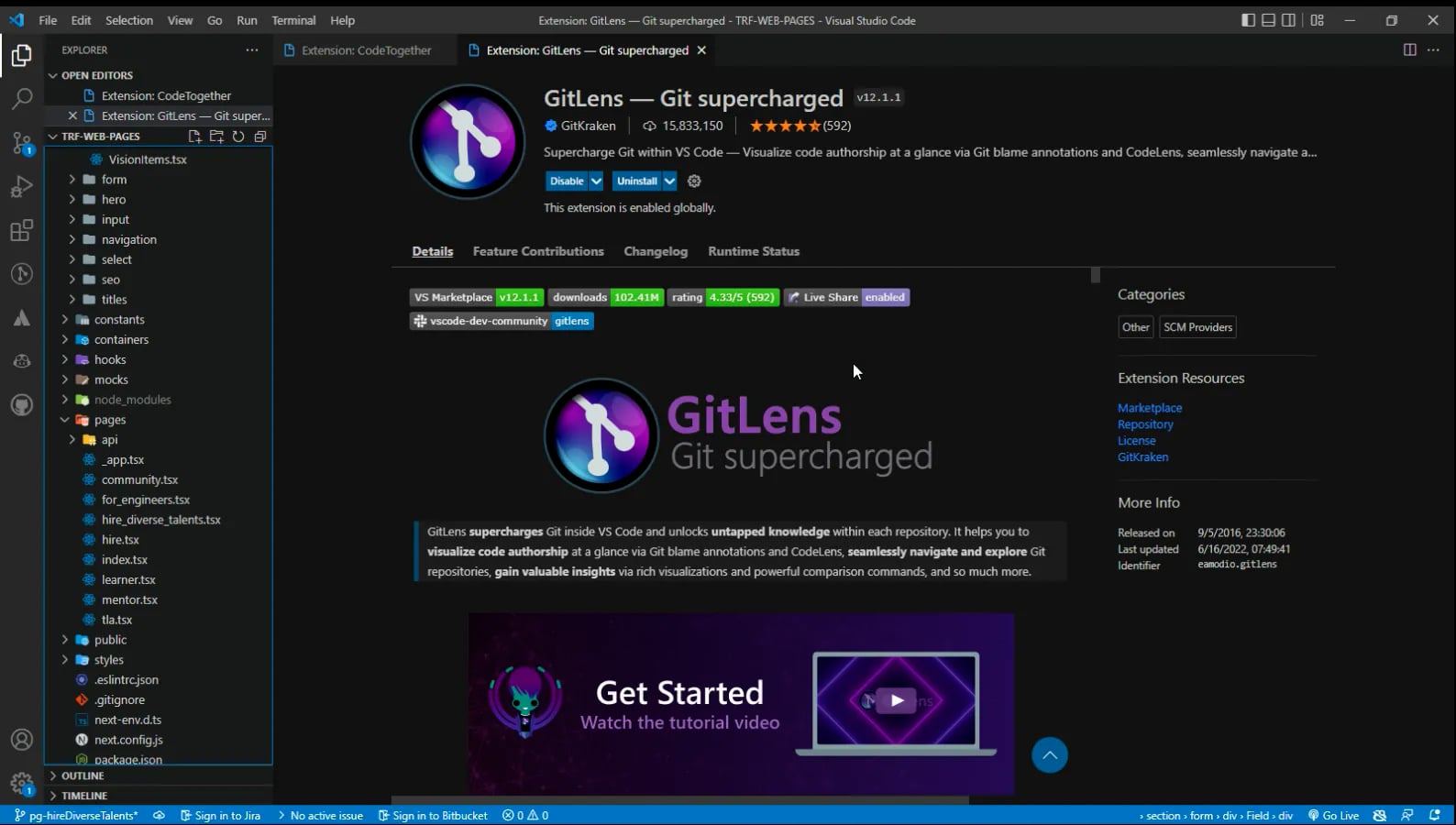 GitLens on Vimeo