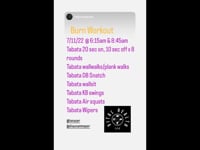 July 11 WOD