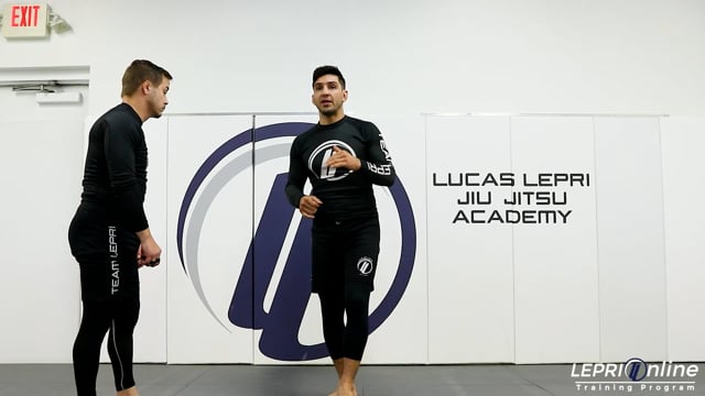 Single Leg Takedown Attempt to Back Control