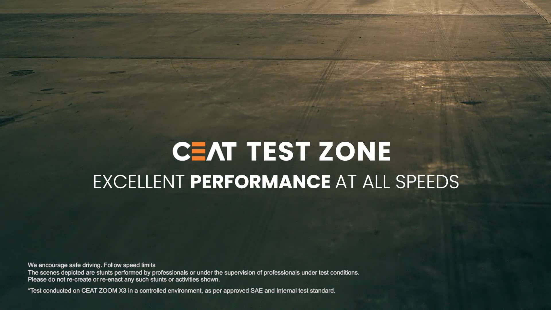 CEAT Test Zone Excellent Performance At