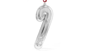 Wallace 2022 Annual Sterling Silver Candy Cane Ornament - 15th Edition