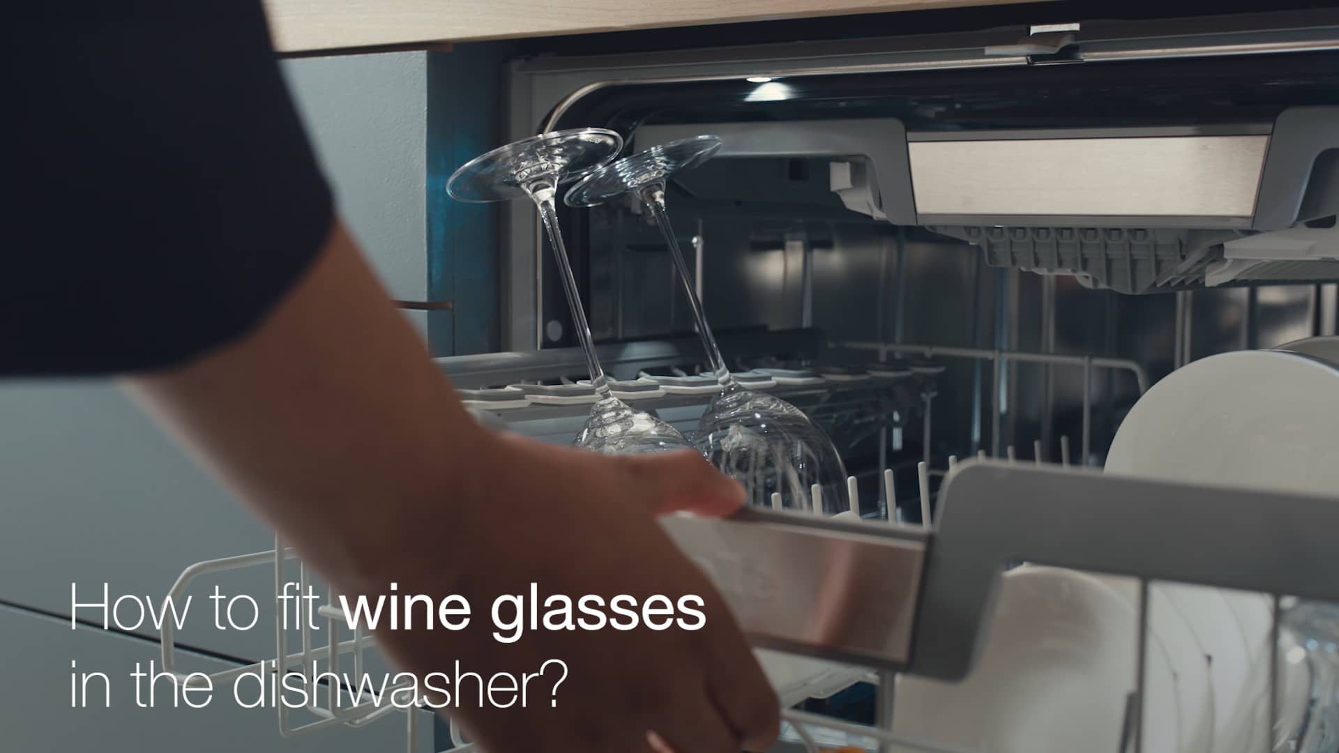 Miele How to fit wine glasses in a dishwasher? on Vimeo