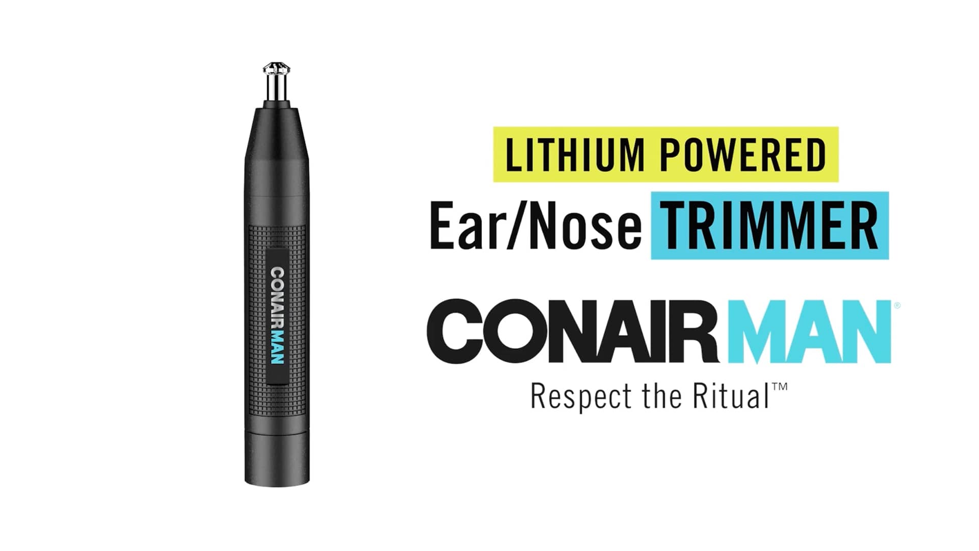 ConairMan BatteryOperated Ear and Nose Trimmer (PG1000L).mp4 on Vimeo
