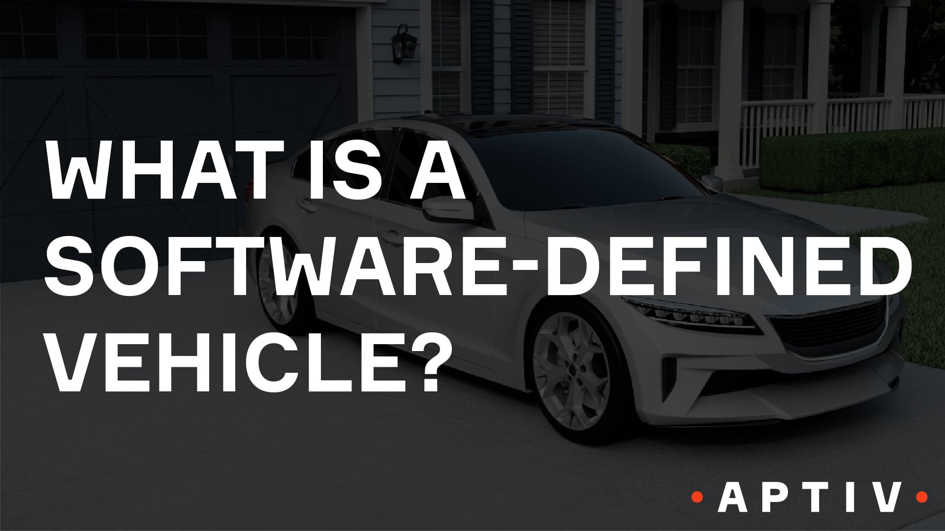 What Is a Software-Defined Vehicle?