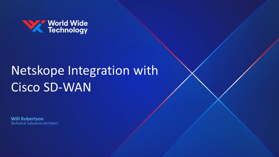 Netskope Integration With Cisco SD-WAN