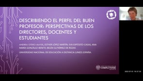 Describiendo el perfil del buen profesor: perspectivas de los directores, docentes y estudiantes.