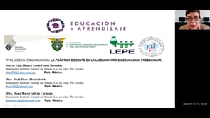 La práctica docente en la Licenciatura en Educación Preescolar