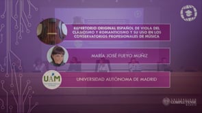 Repertorio original de viola español del clasicismo y romanticismo y su uso en los conservatorios profesionales de música