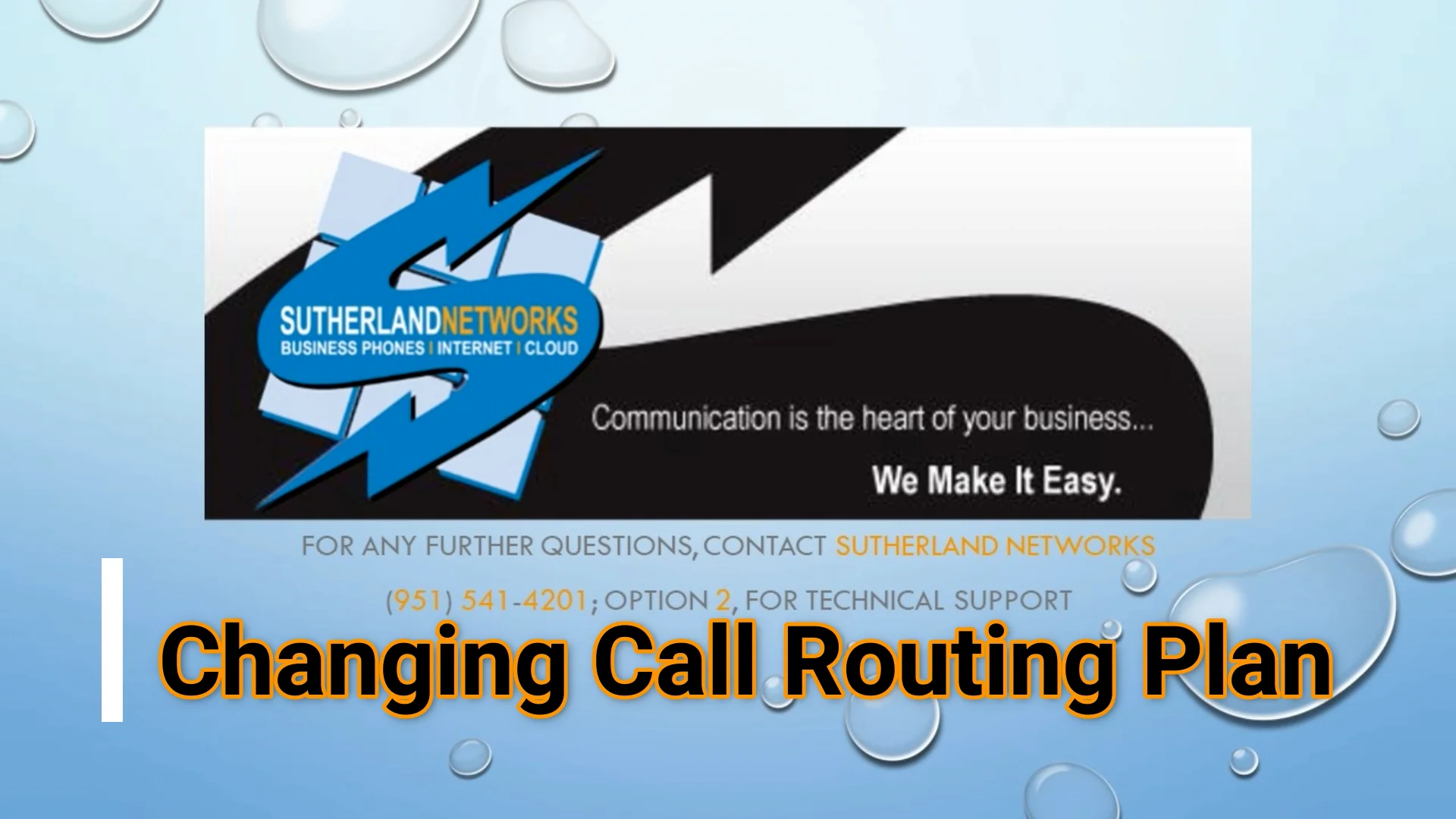 Change Routing Plan on Vimeo