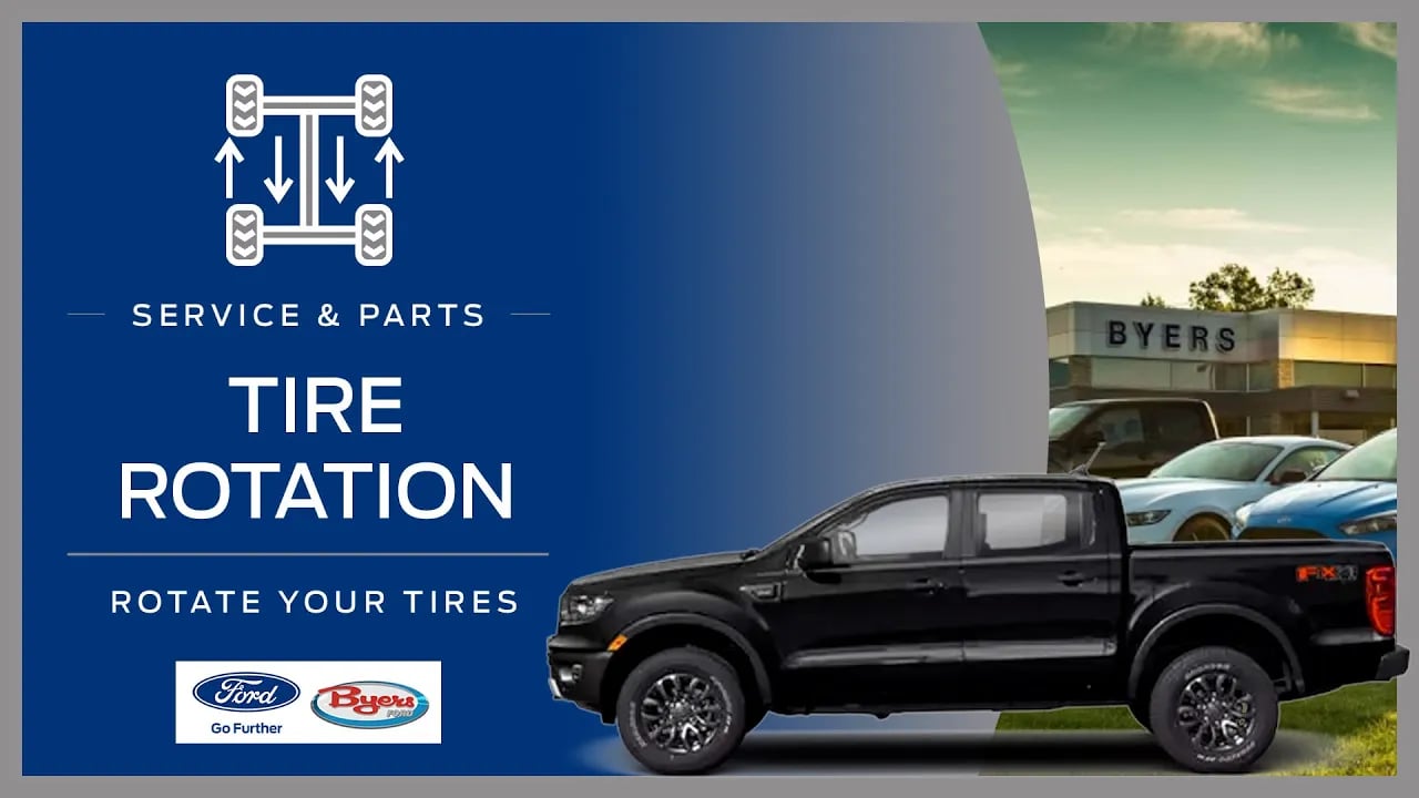 Ford Tire Rotation Delaware, OH // Byers Ford Service on Vimeo