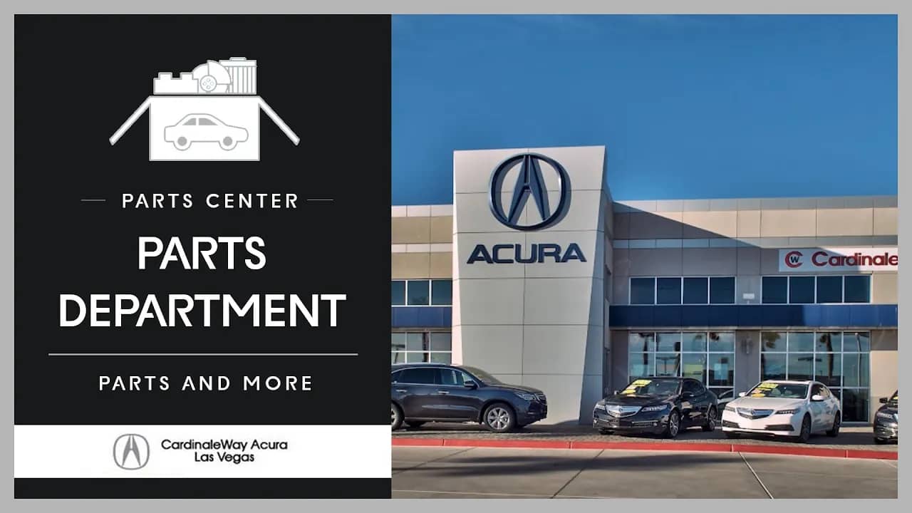 Acura Parts Department Las Vegas, NV _ CardinaleWay Acura on Vimeo