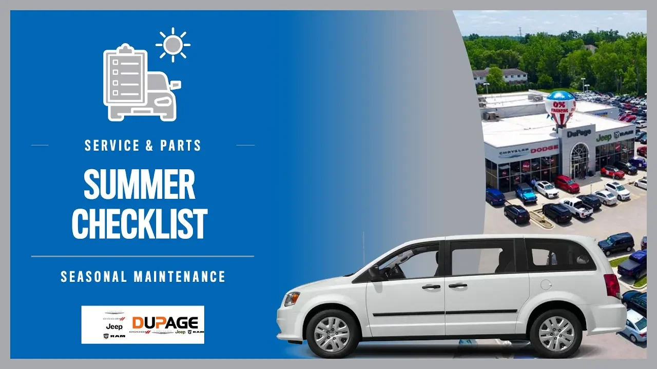 Mopar Summer Maintenance Tips in Glendale Heights, IL | DuPage CDJR