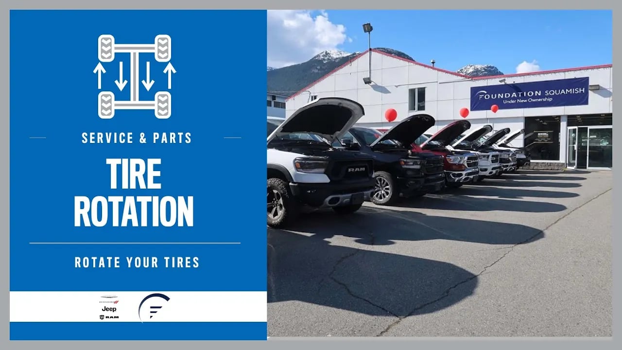 CDJR Tire Rotation Squamish, BC _ Foundation Auto Squamish CDJR Service