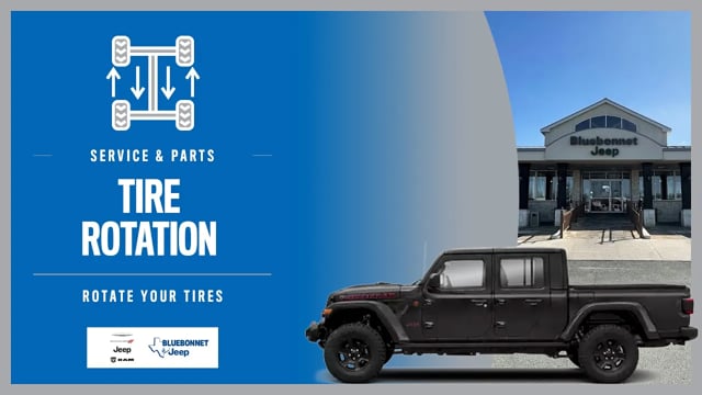 Jeep Tire Rotation Service in New Braunfels, TX | Bluebonnet Jeep