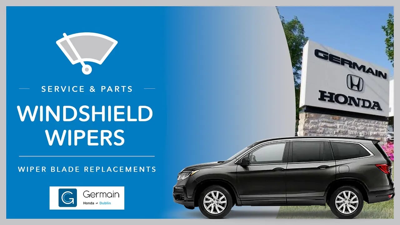 Honda Windshield Wipers Dublin, OH _ Germain Honda of Dublin Wiper Blades Replacement on Vimeo