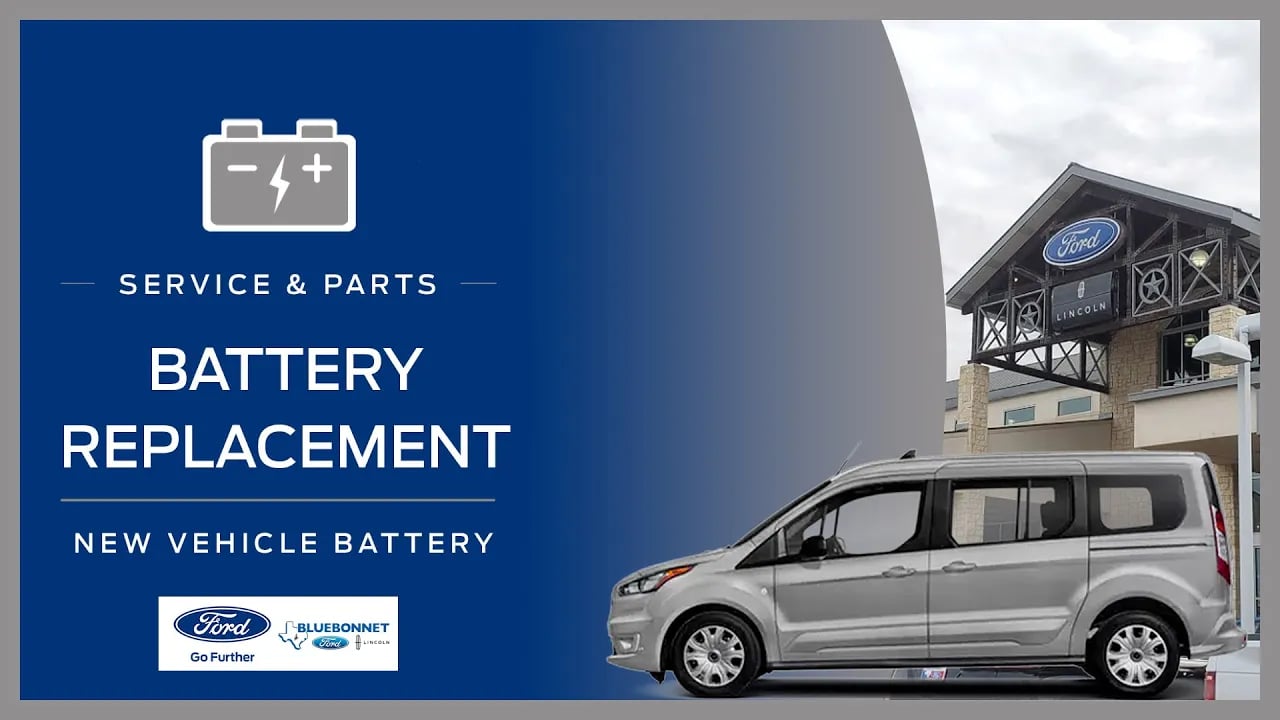 Ford Battery Replacement New Braunfels, TX // Ford Service on Vimeo