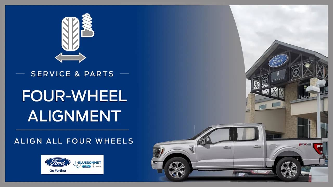 Ford FourWheel Alignment New Braunfels, TX // Ford Service