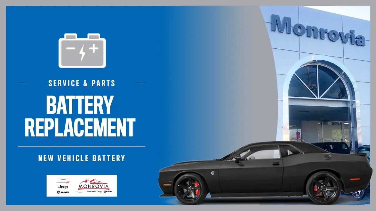 CDJR Battery Replacement Monrovia, CA _ Monrovia CDJR Service on Vimeo