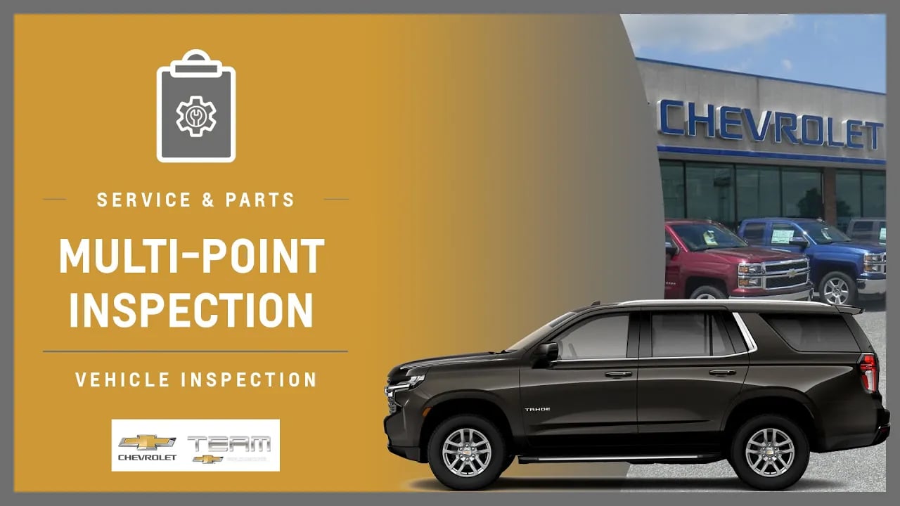Chevrolet MultiPoint Inspection Goldsboro, NC // Team Chevrolet of