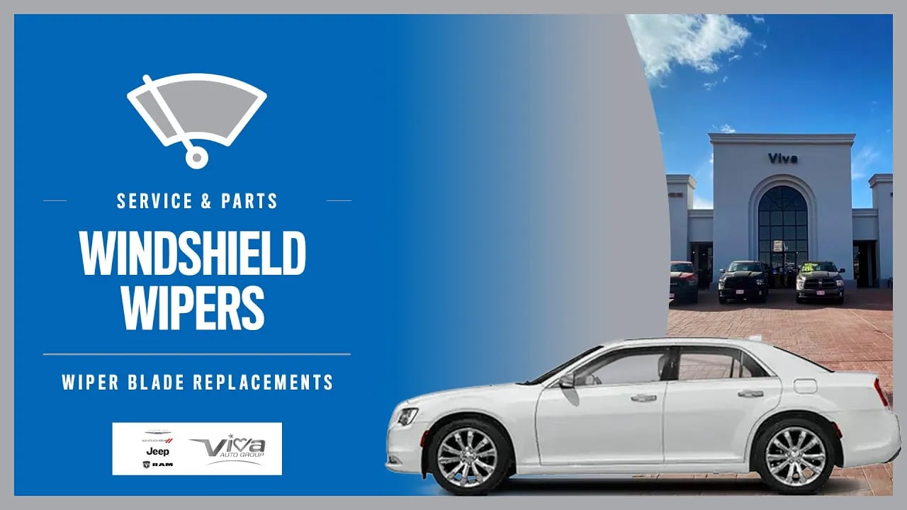 CDJR Windshield Wipers El Paso TX // Viva CDJR Wiper Blades Replacement