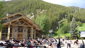 Outdoor Yoga at River Run in Sun Valley Idaho