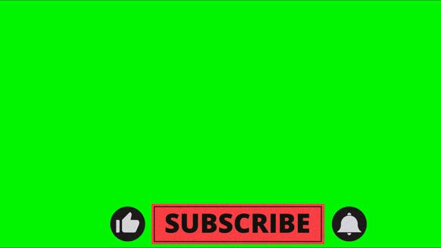 subscribe video clip green screen