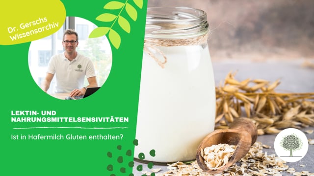 Ist in Hafermilch Gluten enthalten? 