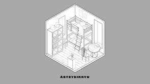 Procreate Isometric Room Brush Pack, a Brush Add-On by Artbykimmyw (Thumbnail 17 of 18)