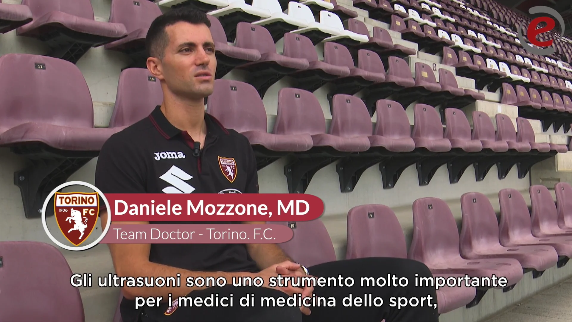 Interview to Dr. Daniele Mozzone, Team Doctor of Torino F.C on Vimeo