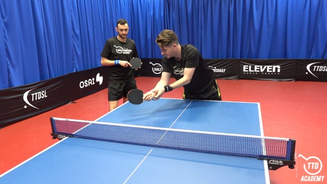 Building a more controlled forehand flick