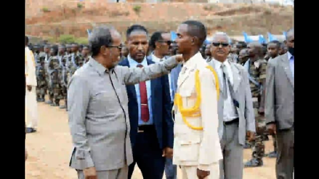Somalia President meets controversial army recruits sent to Eritrea - the columbus dispatch