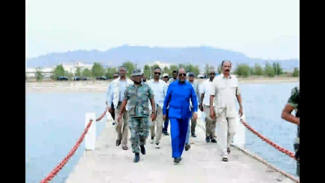 Somali President visits Somali Navy brigade undergoing training in Eritrea - the columbus dispatch