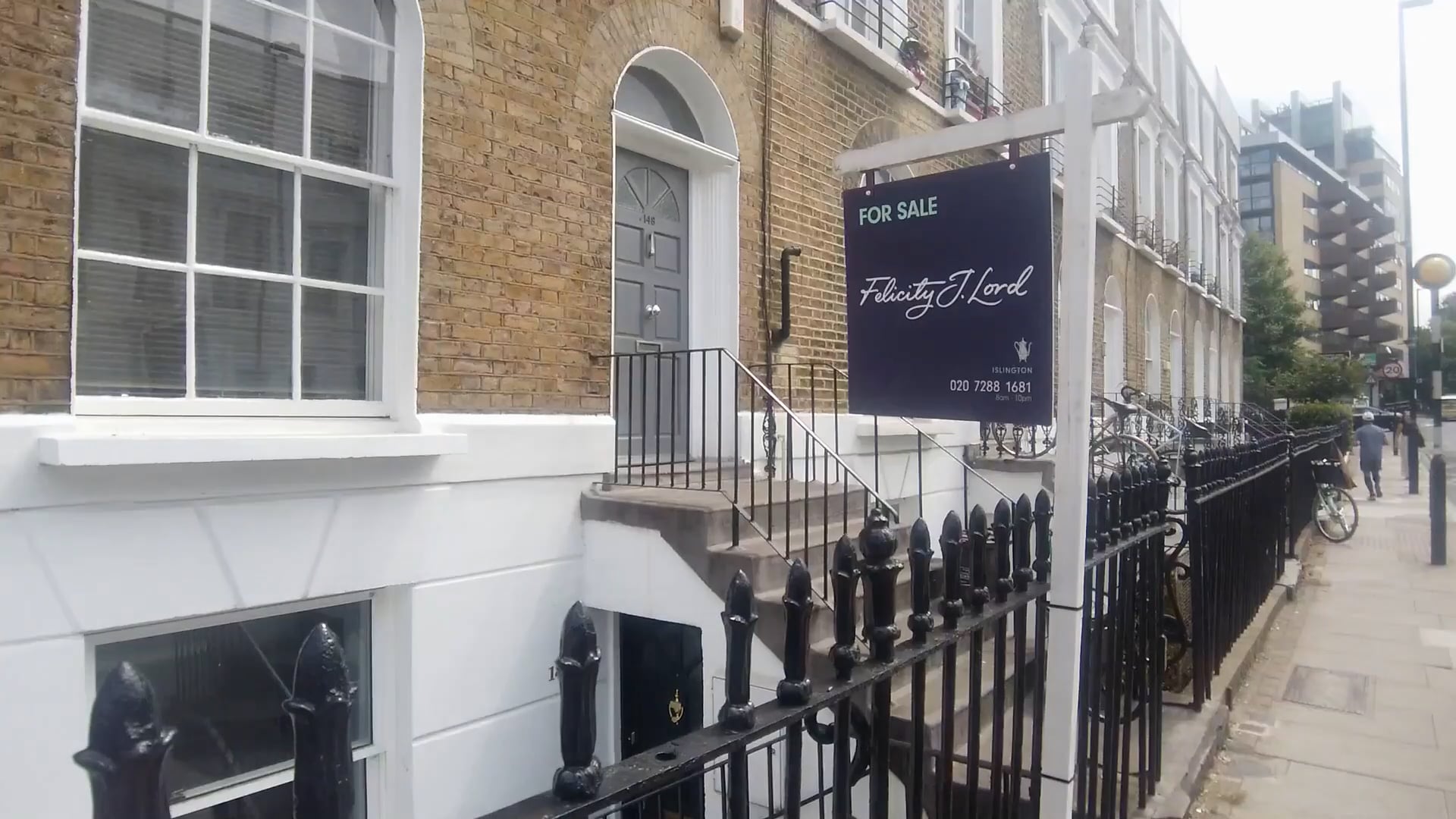 Virtual Viewing of New North Road, Islington, N1, 1 bedroom Flat / Apartment For Sale from