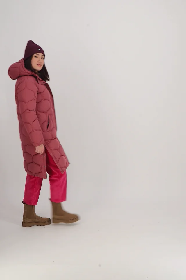 Wintermantel No Down Mister - mauve rose - Blutsgeschwister 