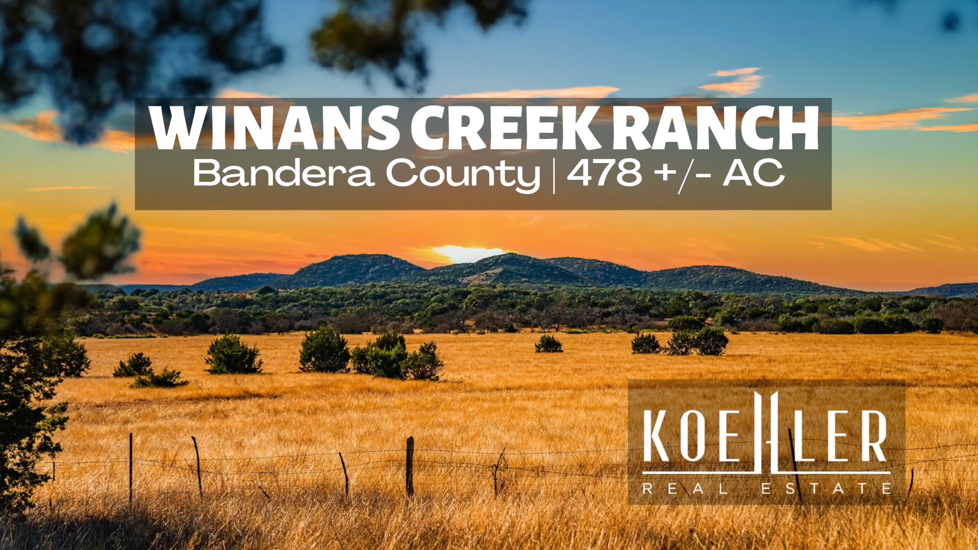 Kyle Ranch Road property for sale in Bandera County, Texas on Vimeo