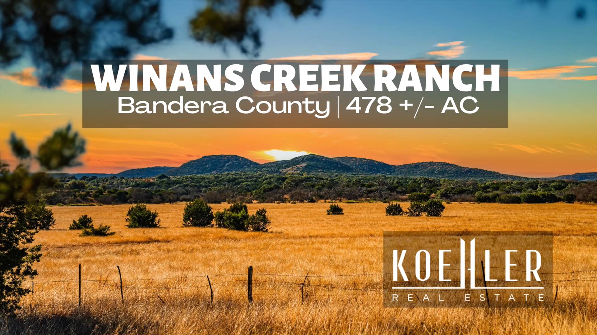 Kyle Ranch Road property for sale in Bandera County, Texas on Vimeo