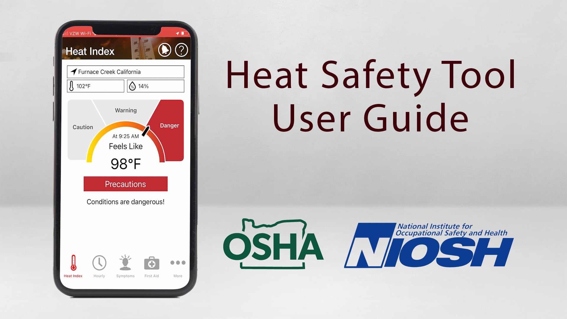 Heat Safety Tool Complete Guide - OSHA/NIOSH on Vimeo