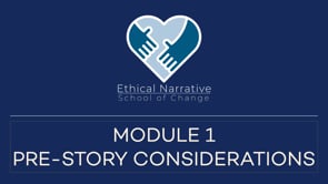 Module 1.4 Pre-story Considerations