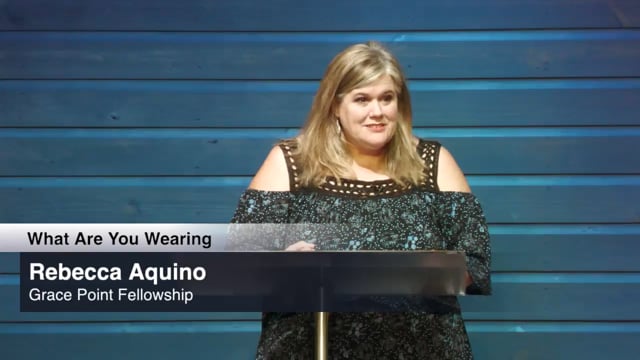 What Are You Wearing | Rebecca Aquino