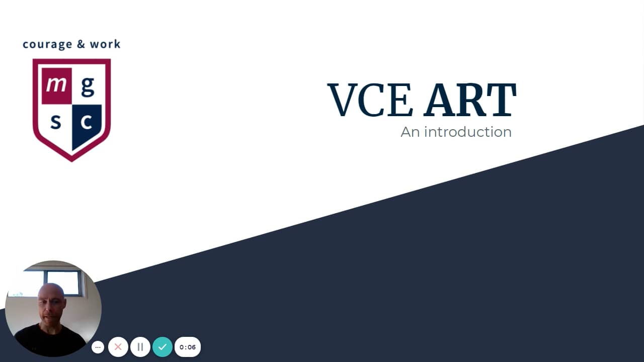 VCE Art course information.mp4 on Vimeo