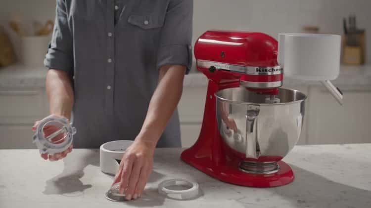 How to clean the sifter and scale - KitchenAid.mp4 on Vimeo