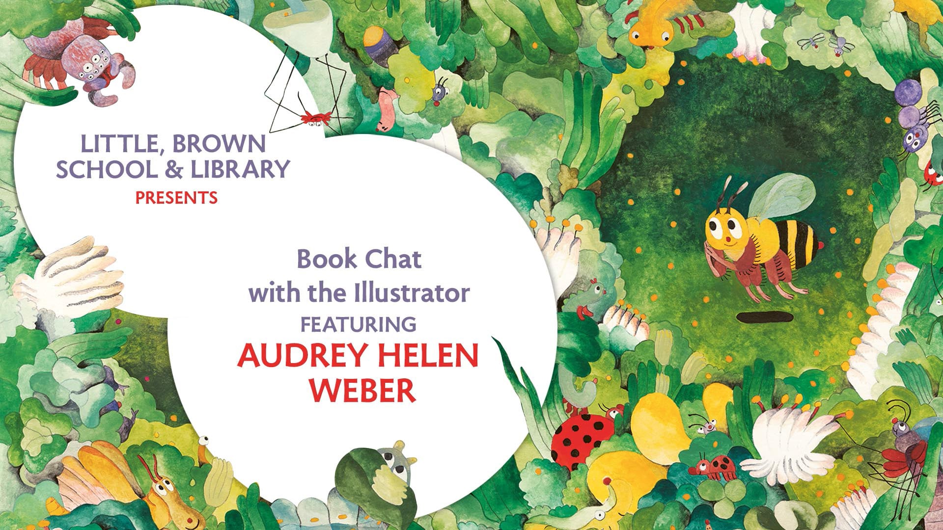 Book Chat with the Illustrator featuring Audrey Helen Weber on The Wind and  The Clover