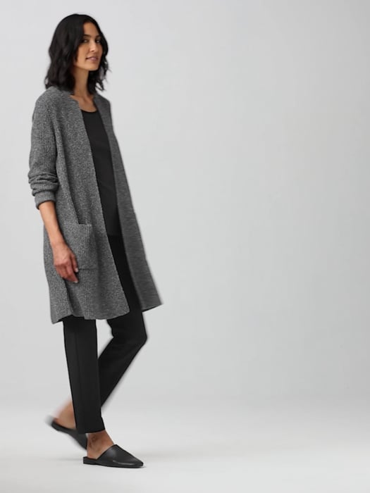 Eileen fisher hot sale silk cardigan