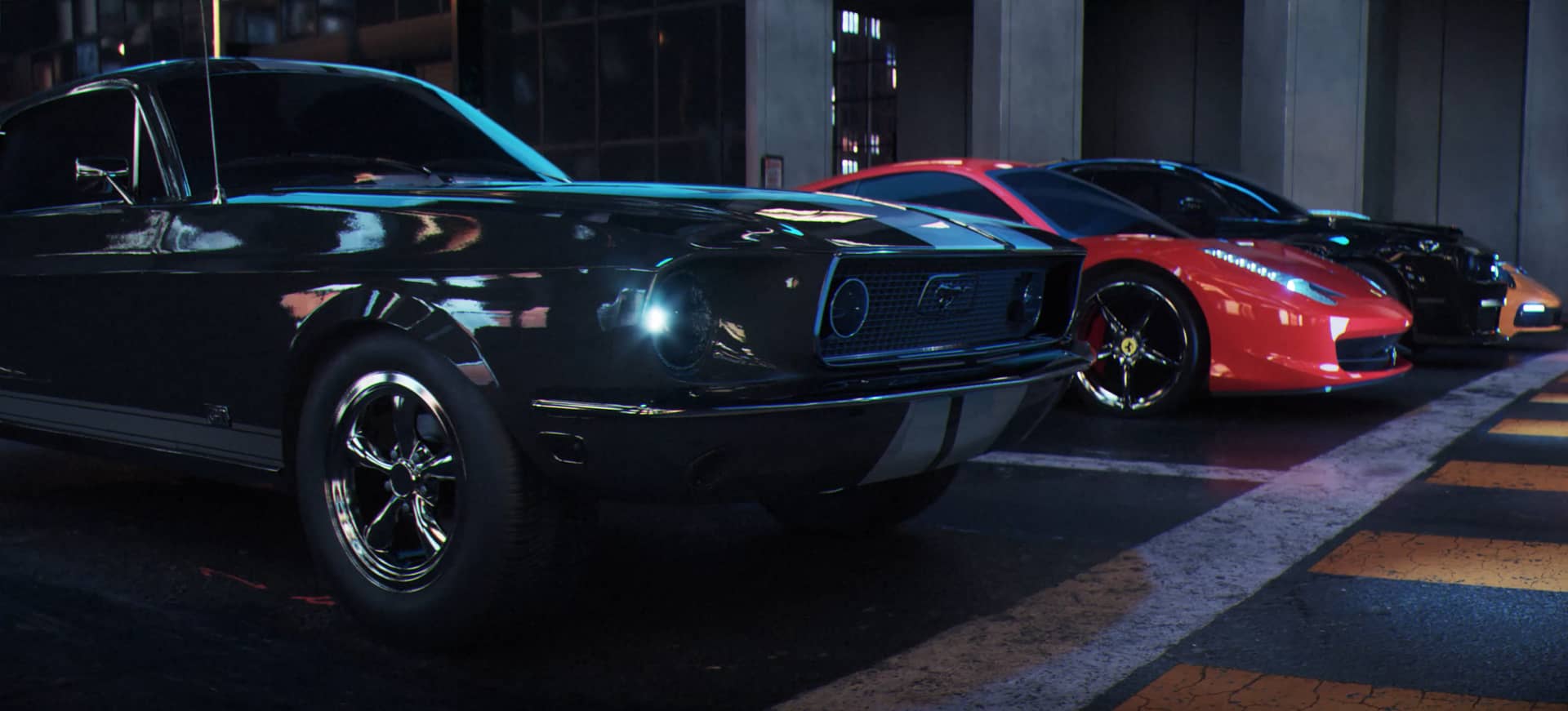 CARS City Sample UE5 Night on Vimeo