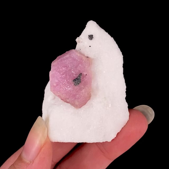 Ruby on marble (RARE matrix specimen for the locality) | Sivec marble ...